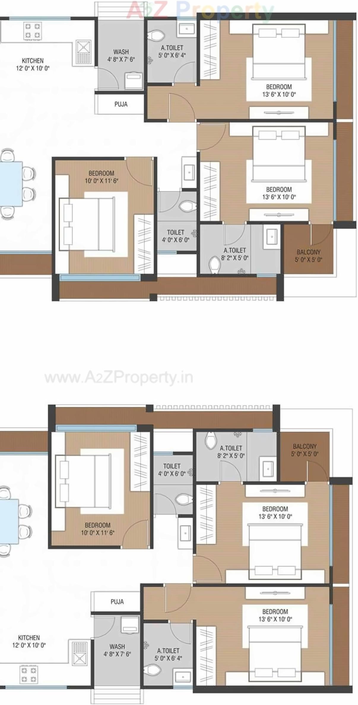 Layout of real estate project Rajhans Synfonia located at Abhva, Surat, Gujarat