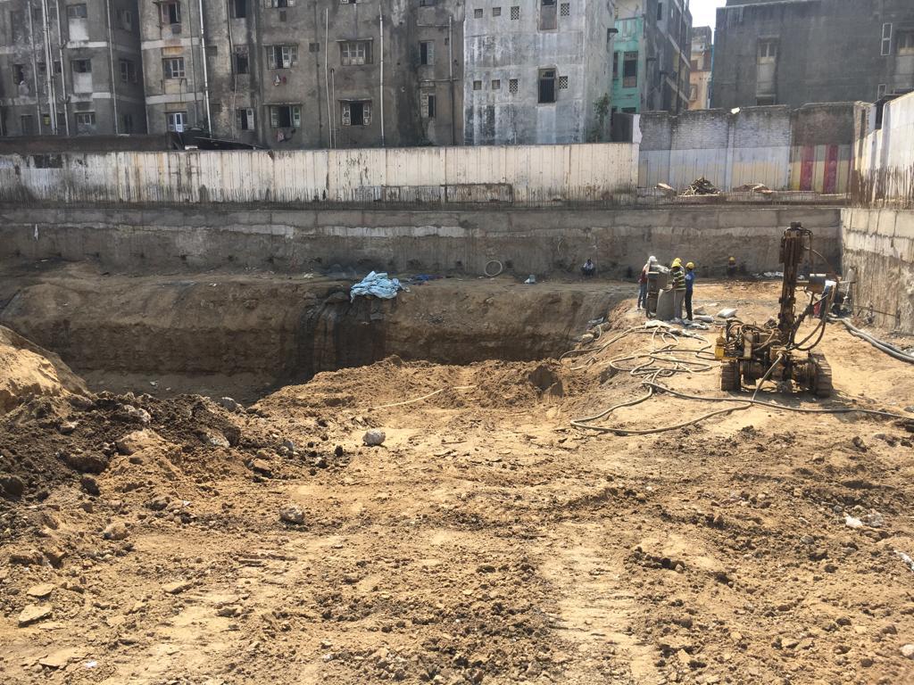 117124_const of real estate project Rajshree City Centre located at Sagrampura, Surat, Gujarat