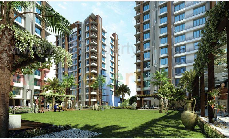 3D Elevation of real estate project Rameshwaram Hills located at Bamroli, Surat, Gujarat