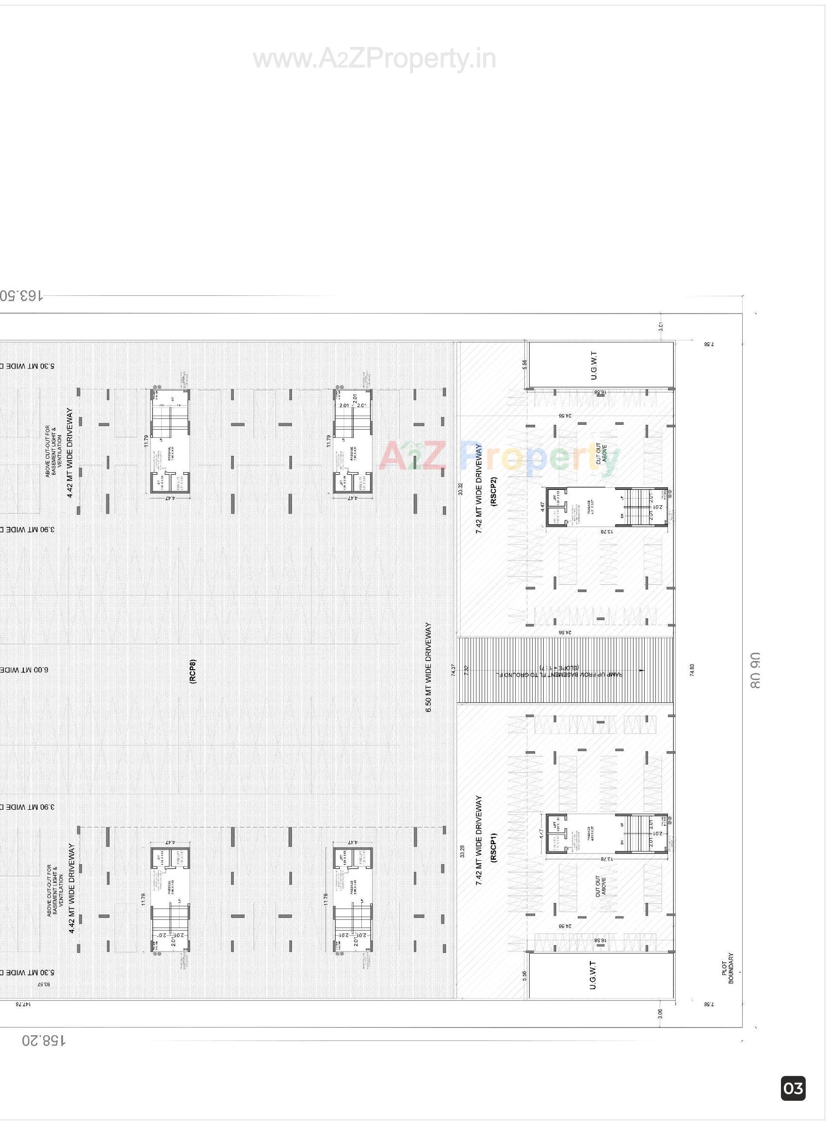 Layout of real estate project Rameshwaram Ivaan located at Palanpor, Surat, Gujarat