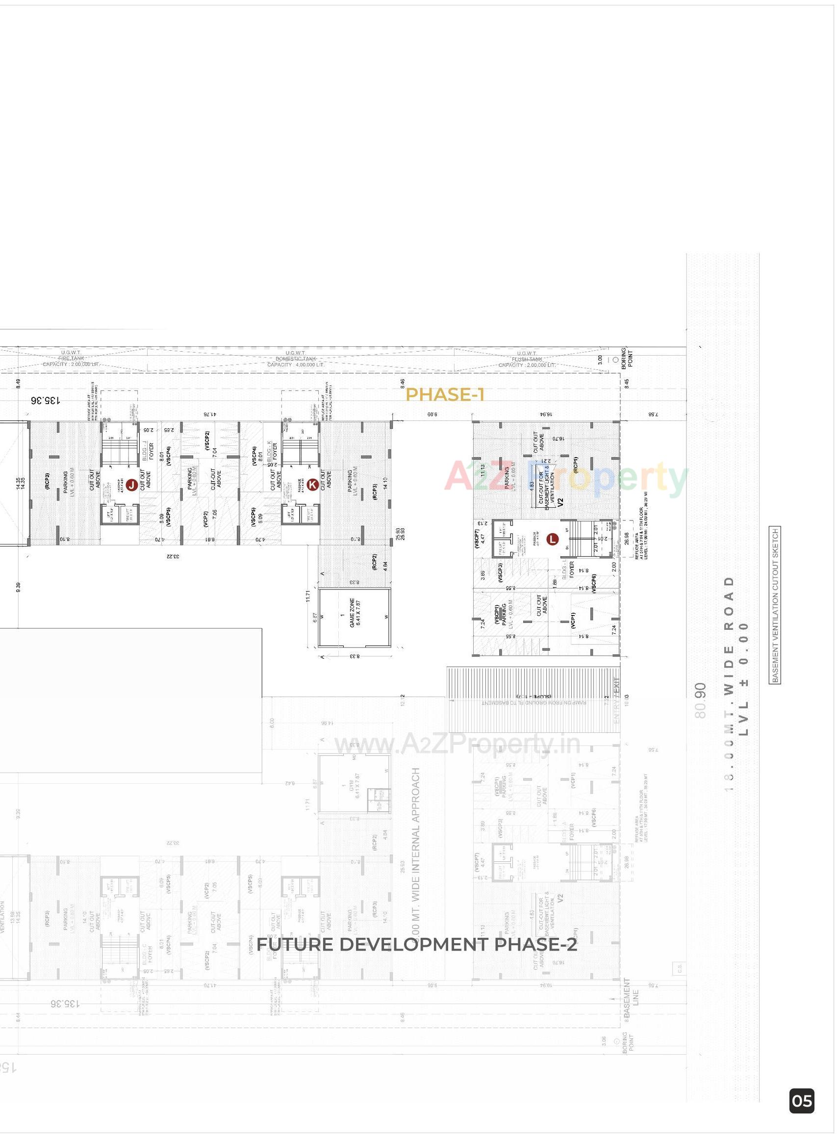 Layout of real estate project Rameshwaram Ivaan located at Palanpor, Surat, Gujarat