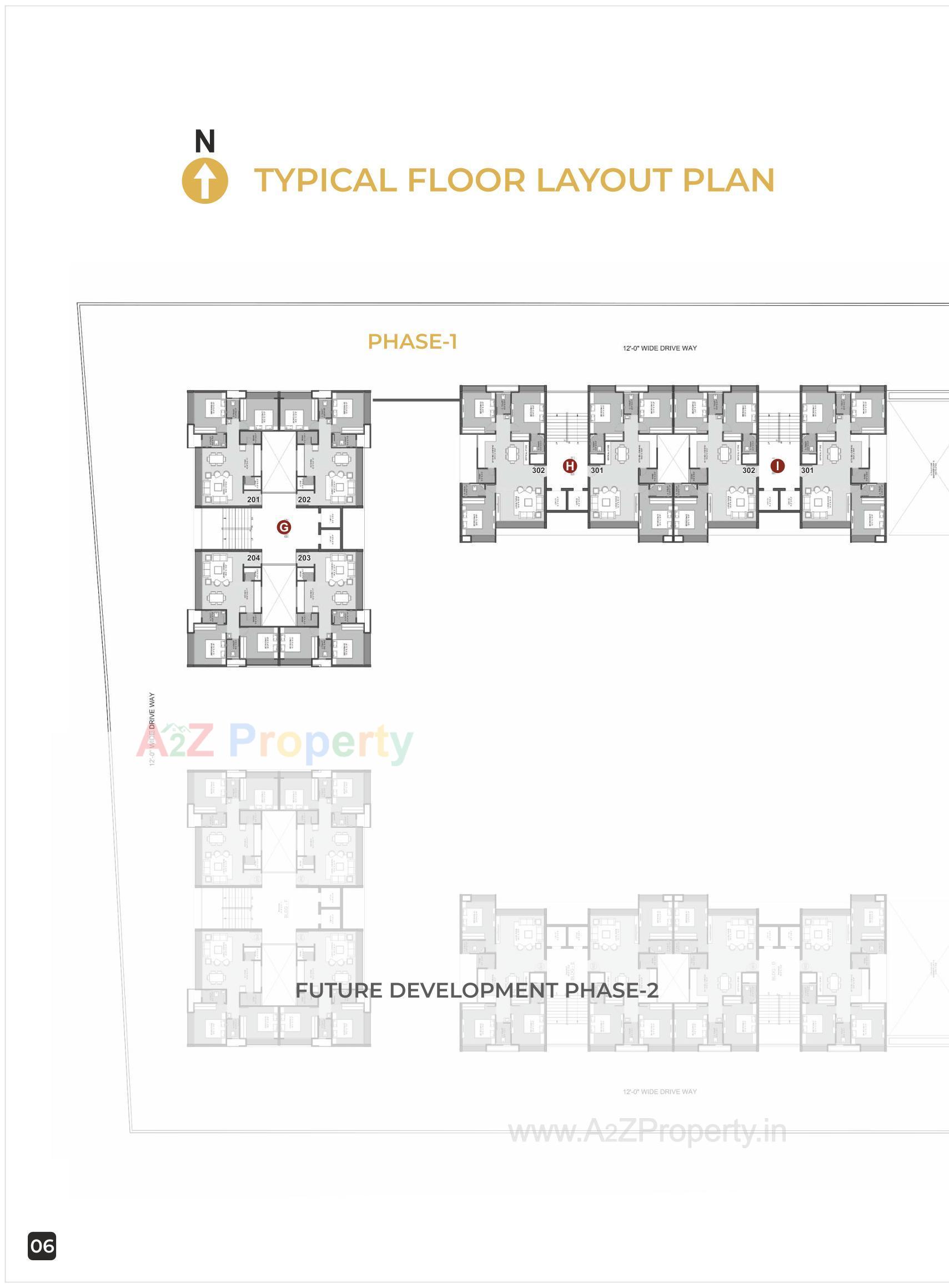 Layout of real estate project Rameshwaram Ivaan located at Palanpor, Surat, Gujarat