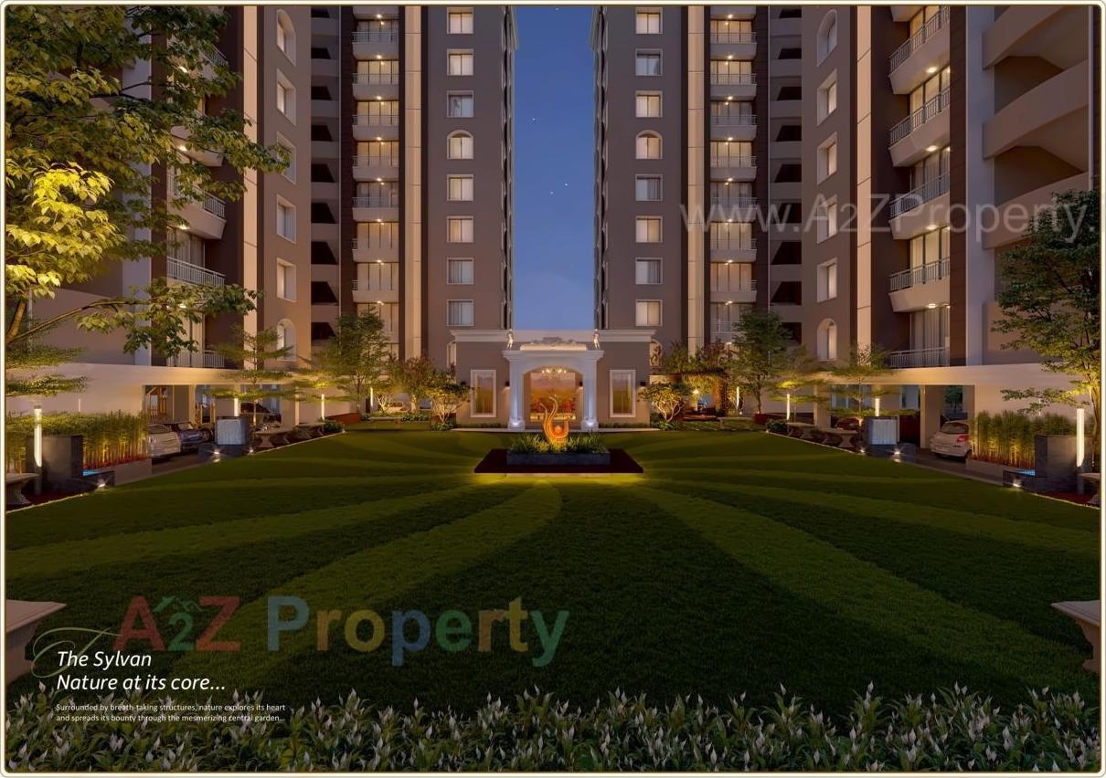 3D Elevation of real estate project Rameshwaram Keshav Heights located at Althan, Surat, Gujarat