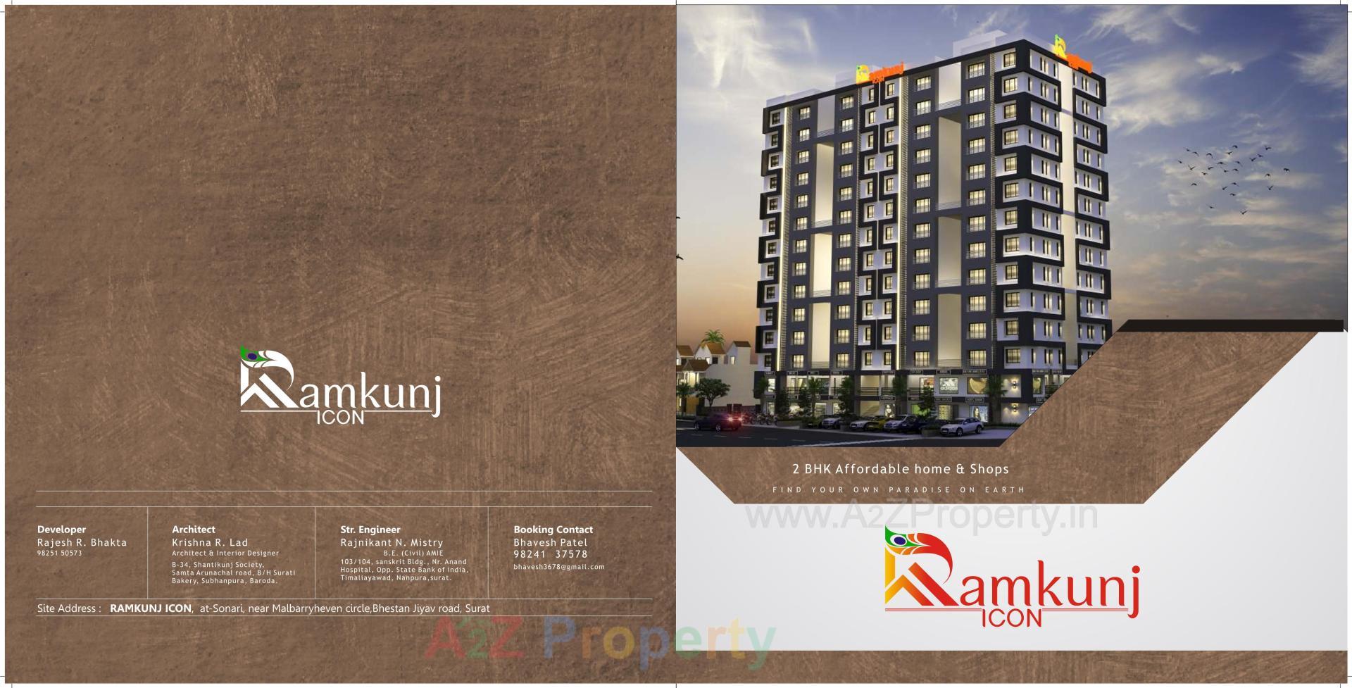  of real estate project Ramkunj Icon located at Jiav, Surat, Gujarat
