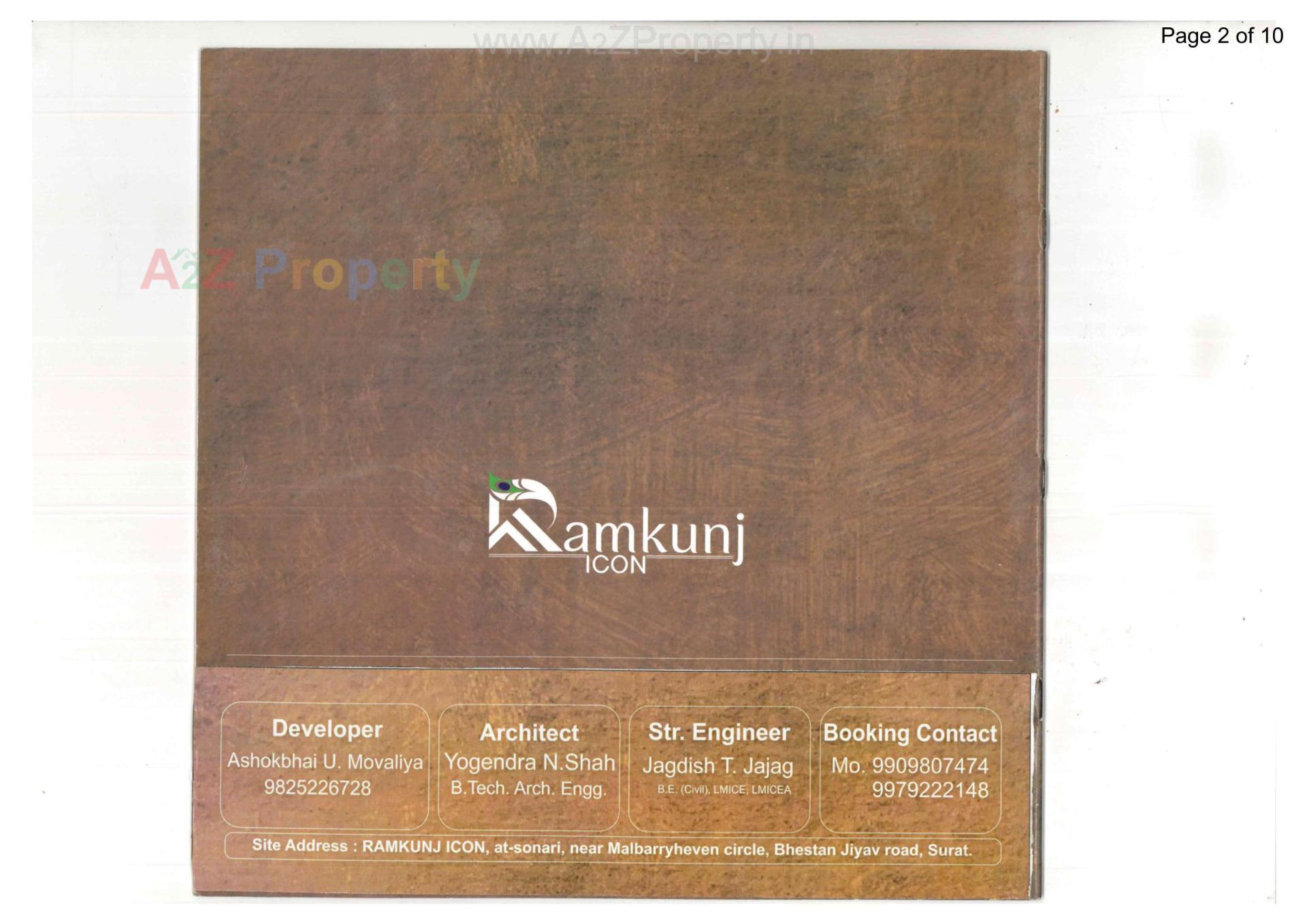  of real estate project Ramkunj Icon located at Sonari, Surat, Gujarat