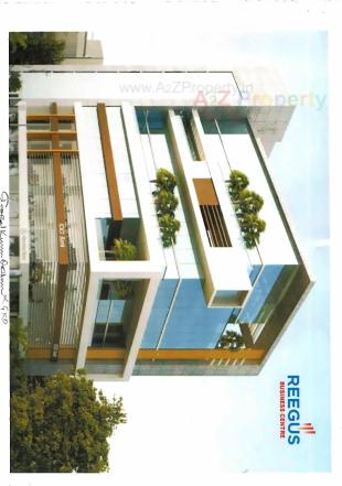 Elevation of real estate project Reegus Business Centre located at Bharthana, Surat, Gujarat