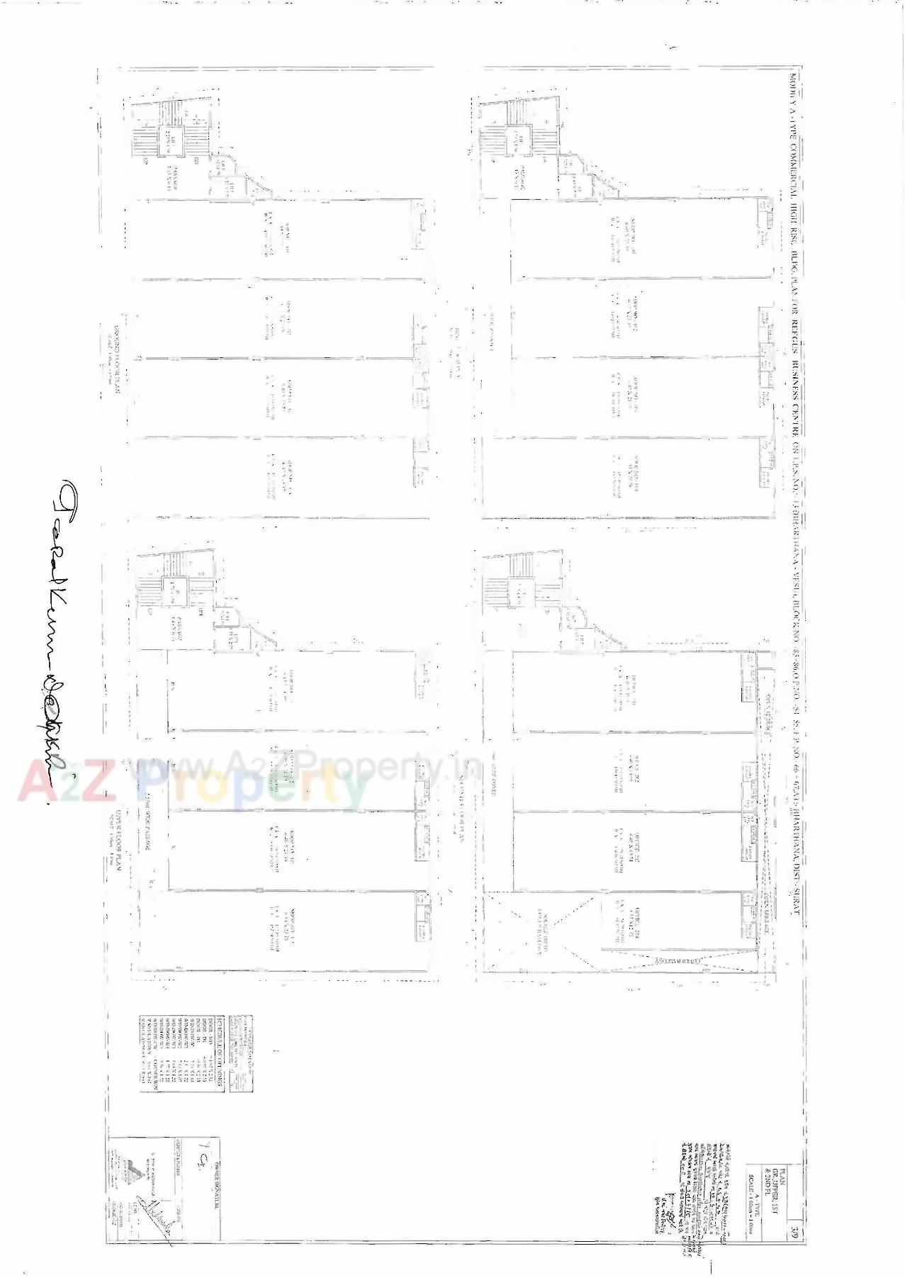  of real estate project Reegus Business Centre located at Bharthana, Surat, Gujarat