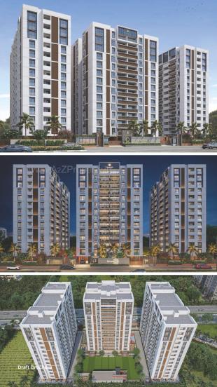 Elevation of real estate project Revanta located at Vesu, Surat, Gujarat