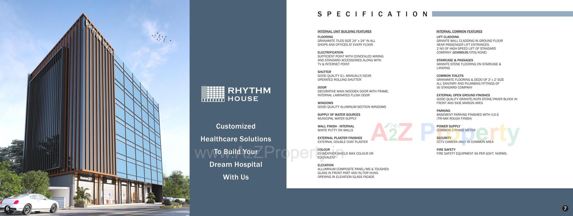  of real estate project Rhythm House located at Lal Darwaja, Surat, Gujarat