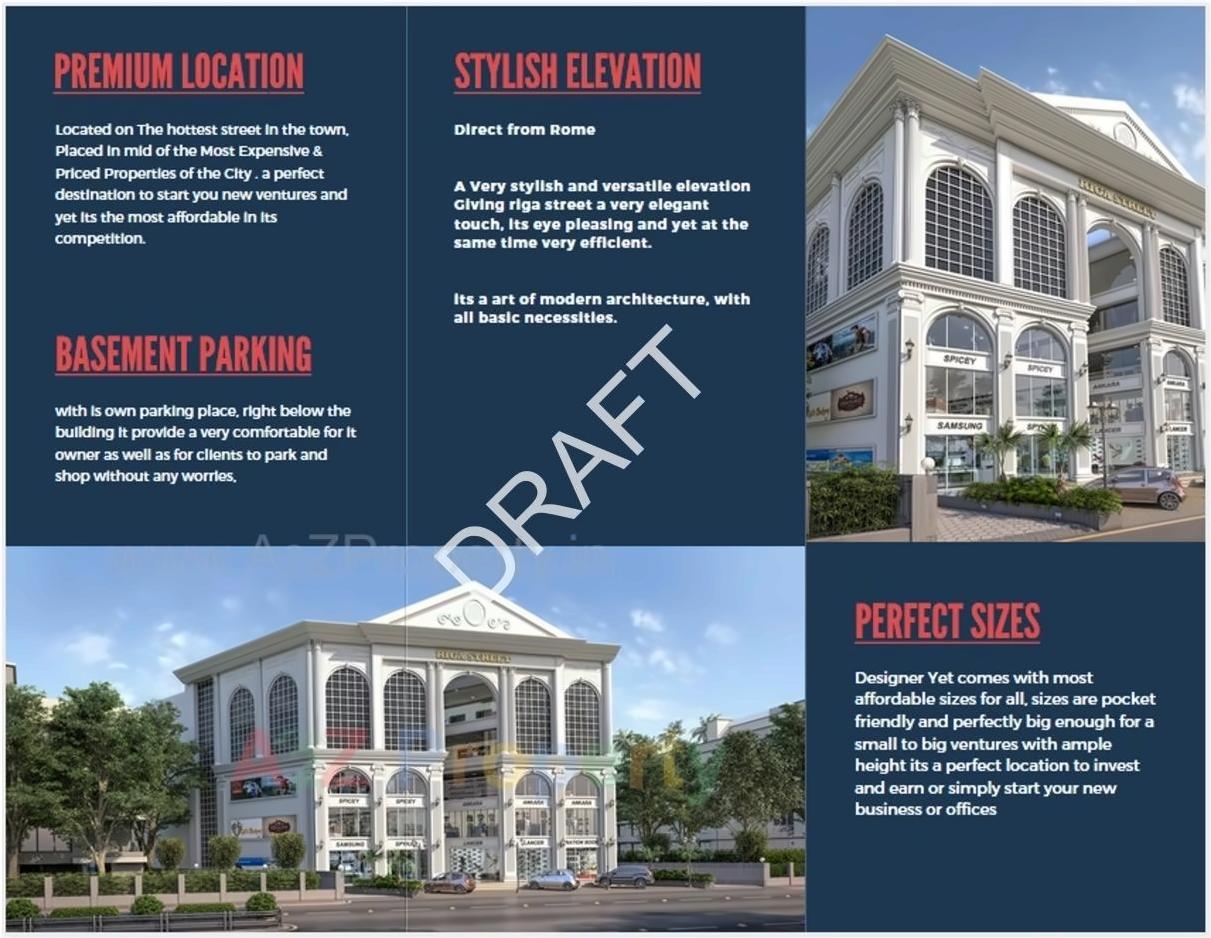  of real estate project Riga Street located at Vesu, Surat, Gujarat