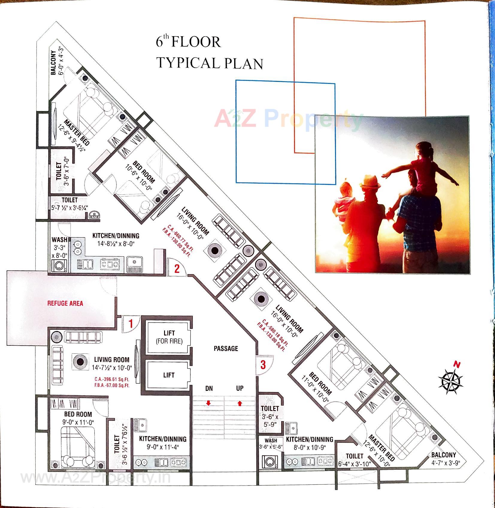Layout of real estate project Rivanta Square located at Variav, Surat, Gujarat