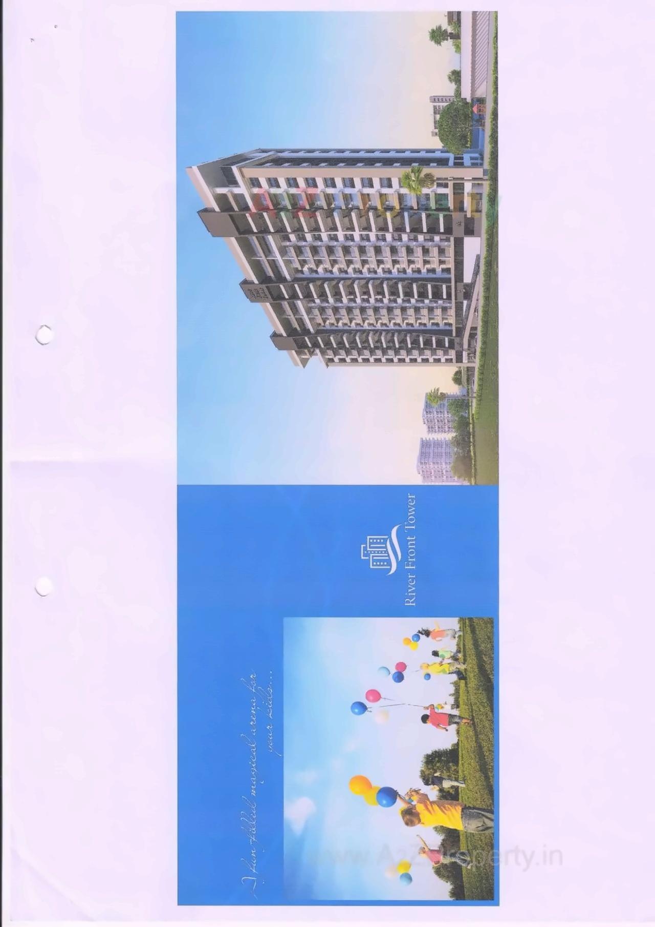  of real estate project River Front Tower located at Adajan, Surat, Gujarat
