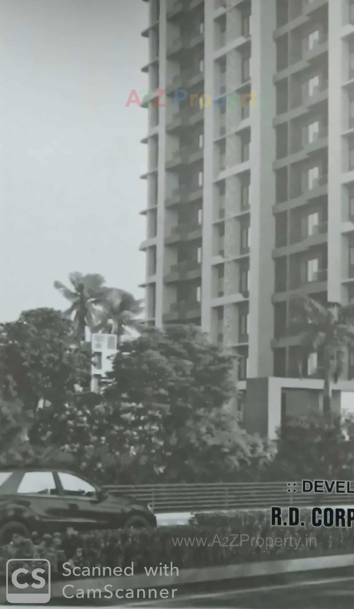 3D Elevation of real estate project River Heights located at Surat, Surat, Gujarat