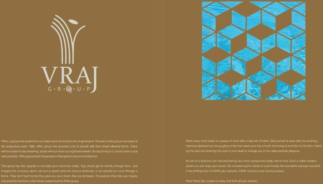  of real estate project River Pentasky located at Althan, Surat, Gujarat