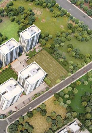 Elevation of real estate project River Pentasky located at Althan, Surat, Gujarat