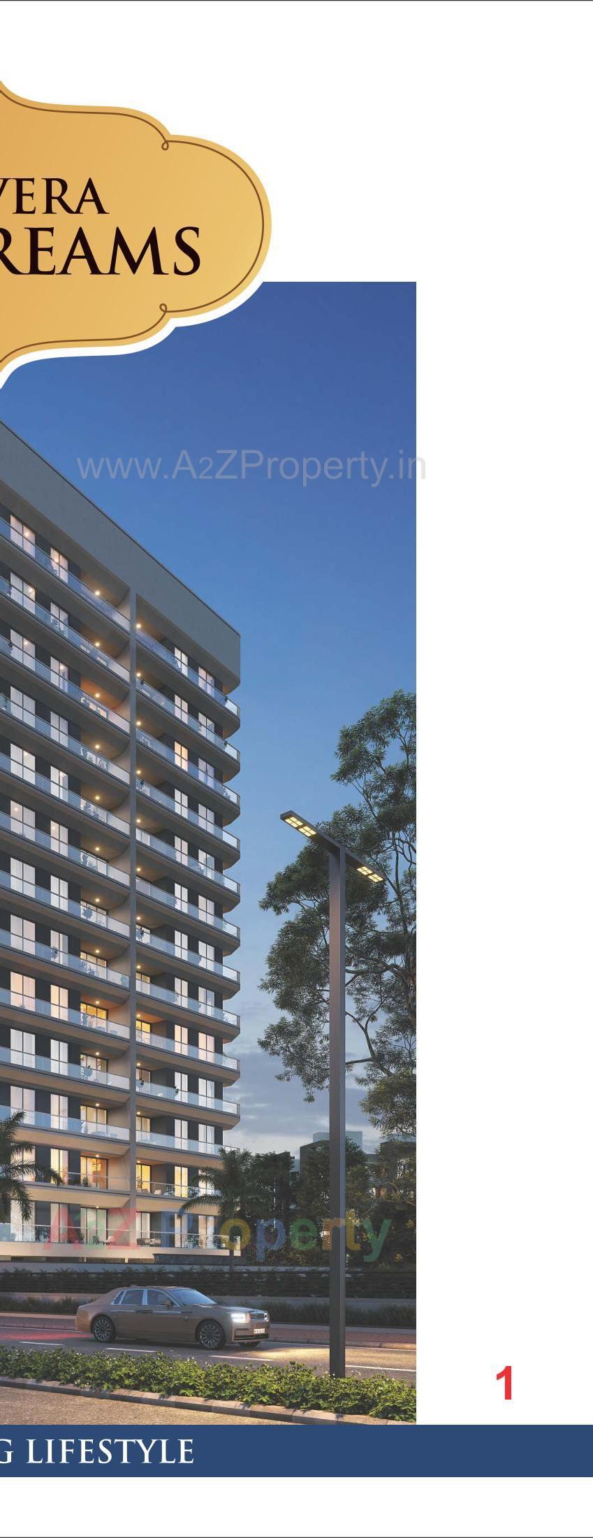 3D Elevation of real estate project Rivera Dreams located at Surat, Surat, Gujarat