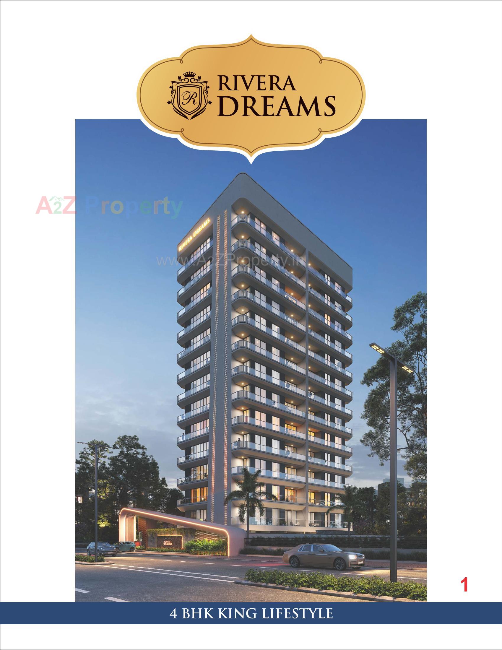 3D Elevation of real estate project Rivera Dreams located at Surat, Surat, Gujarat