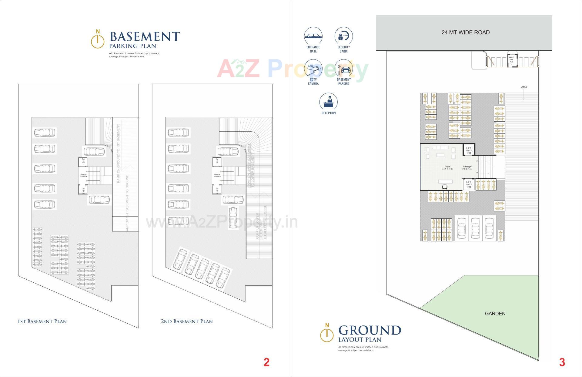 Layout of real estate project Rivera Dreams located at Surat, Surat, Gujarat