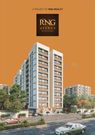 Elevation of real estate project Rng Avenue located at Pal, Surat, Gujarat