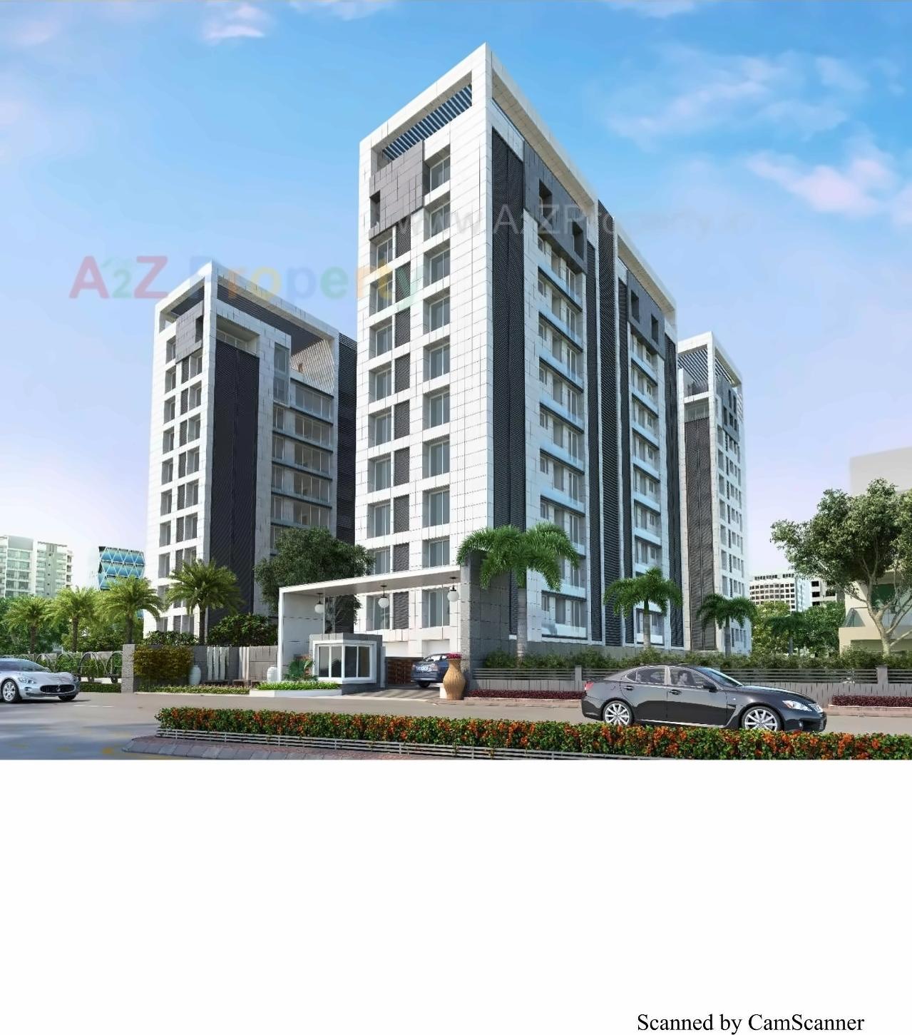 3D Elevation of real estate project Roscoe located at Dabholi, Surat, Gujarat