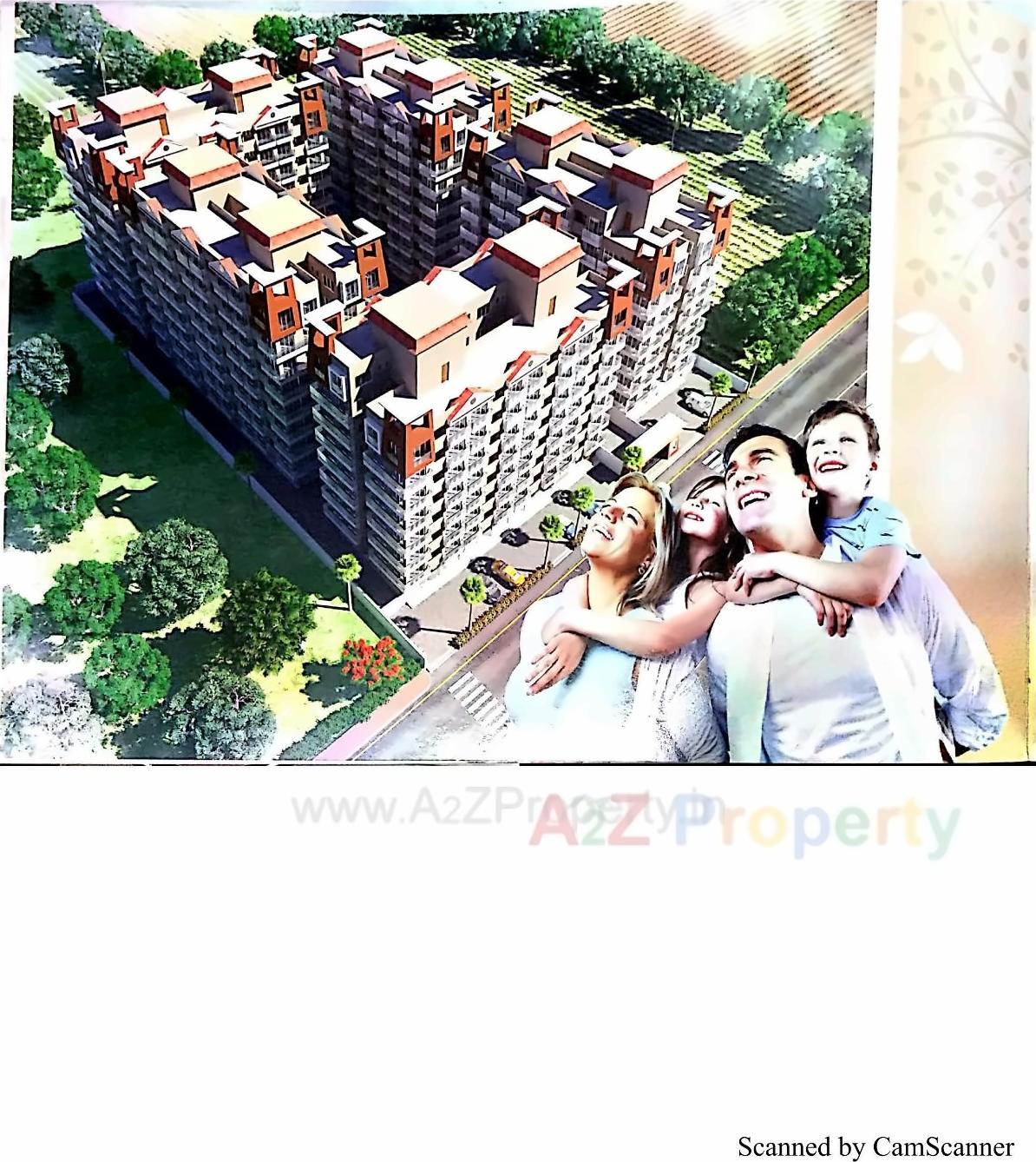 3D Elevation of real estate project Royal Palace located at Dindoli, Surat, Gujarat