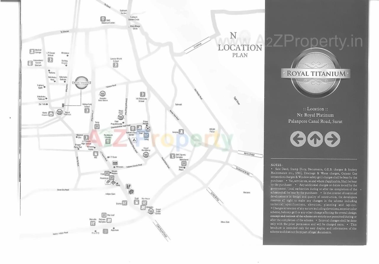  of real estate project Royal Titanium located at Palanpor, Surat, Gujarat