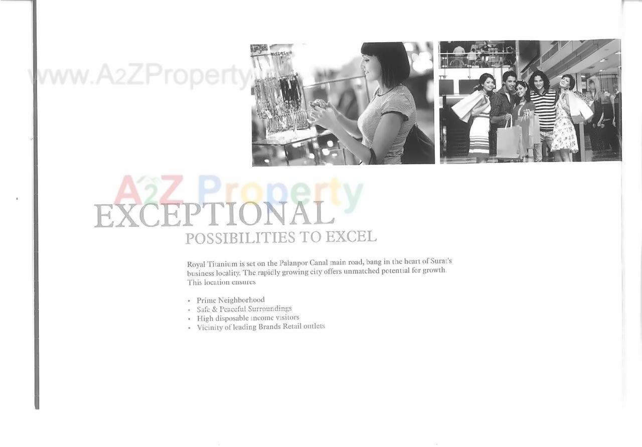  of real estate project Royal Titanium located at Palanpor, Surat, Gujarat