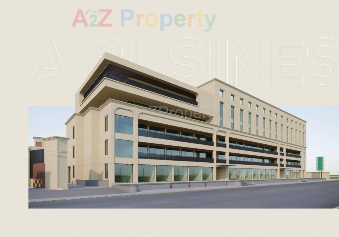 3D Elevation of real estate project Rudra Arista located at Bardoli, Surat, Gujarat