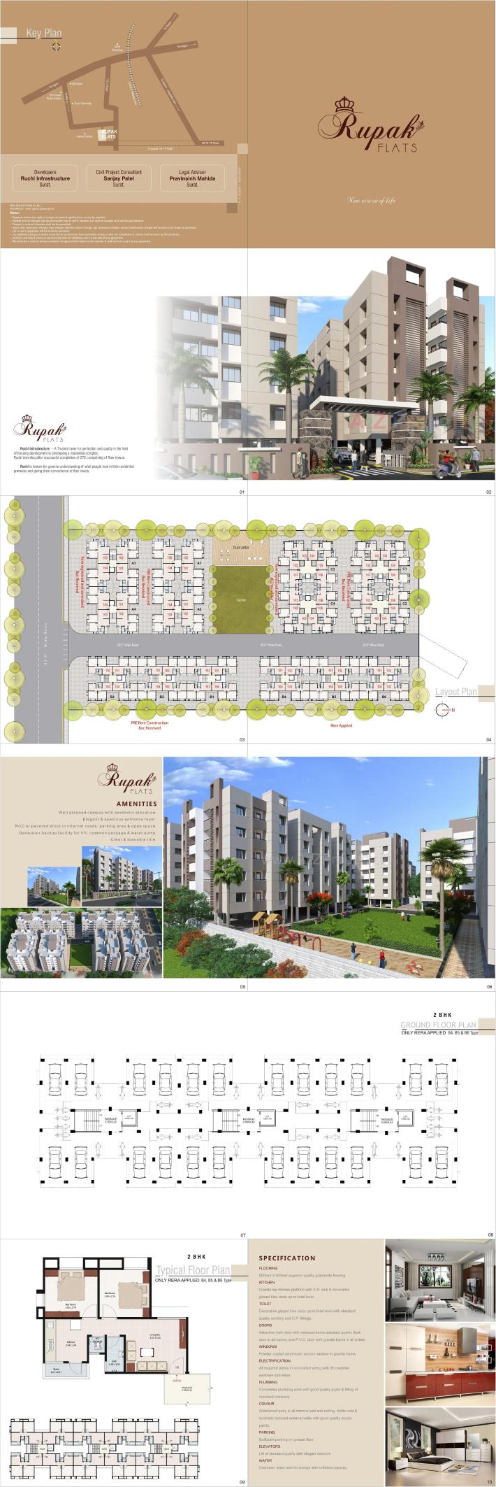 Rupak Flats at Kavas, Surat