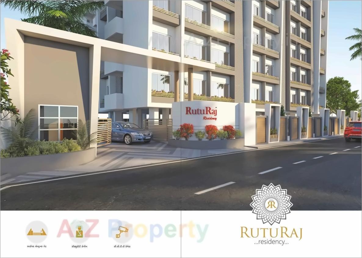 3D Elevation of real estate project Ruturaj Residency located at Chhaprabatha, Surat, Gujarat