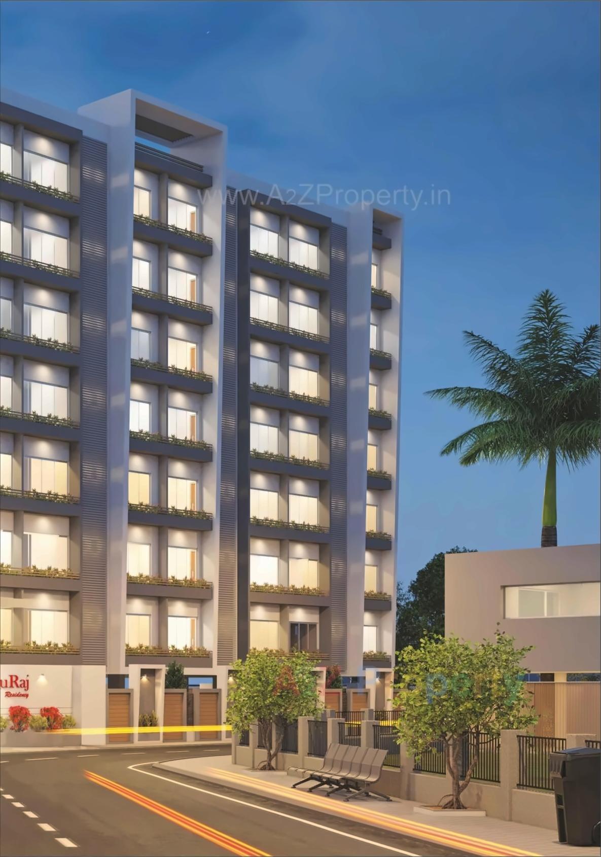 3D Elevation of real estate project Ruturaj Residency located at Chhaprabatha, Surat, Gujarat