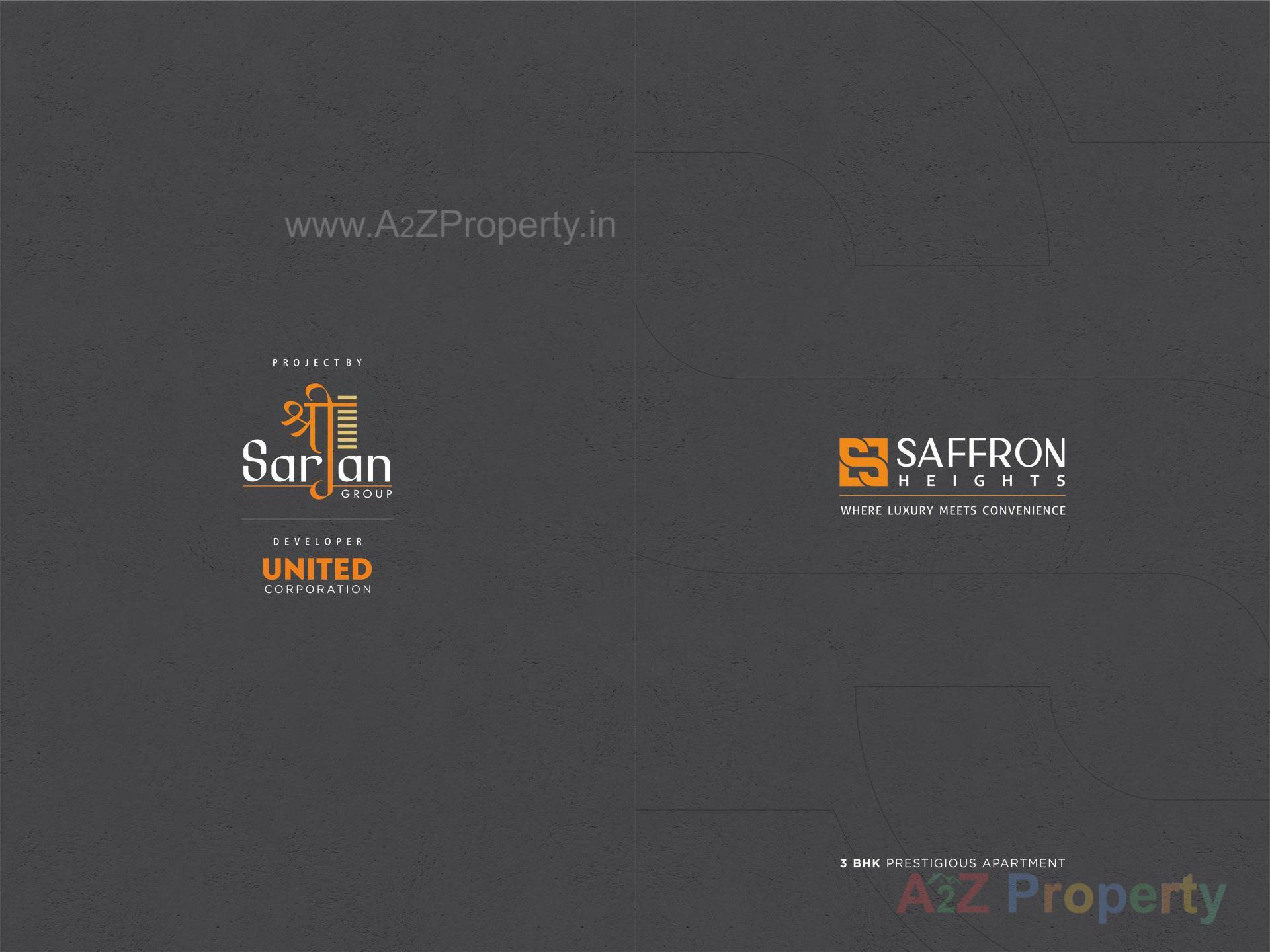  of real estate project Saffron Heights located at Katargam, Surat, Gujarat