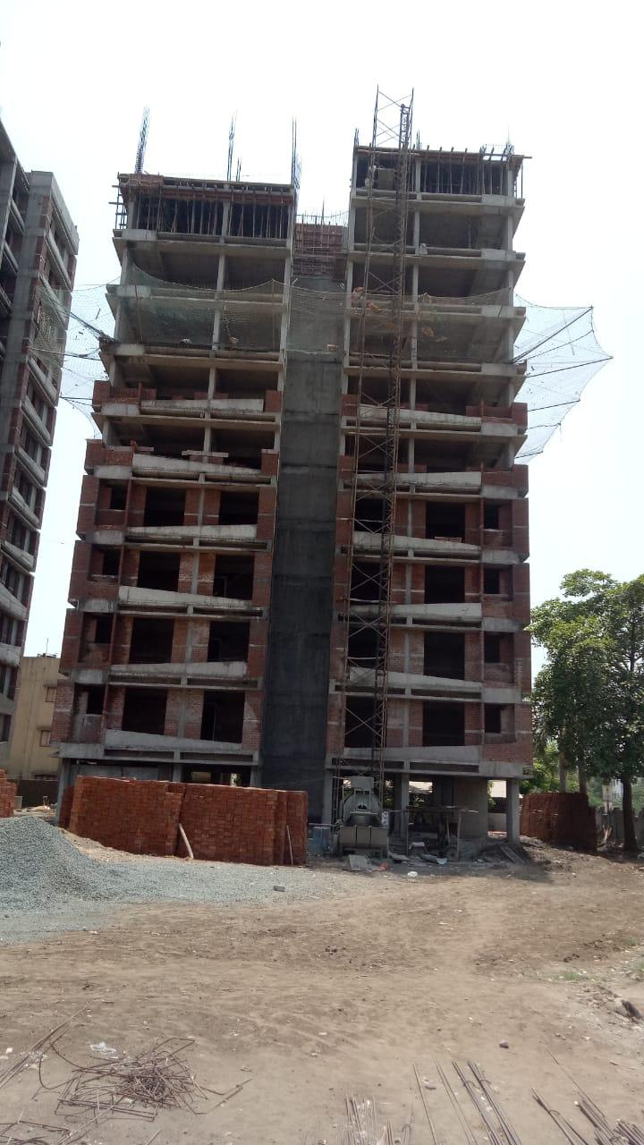156732_const of real estate project Saffron Sky located at Singanpore, Surat, Gujarat
