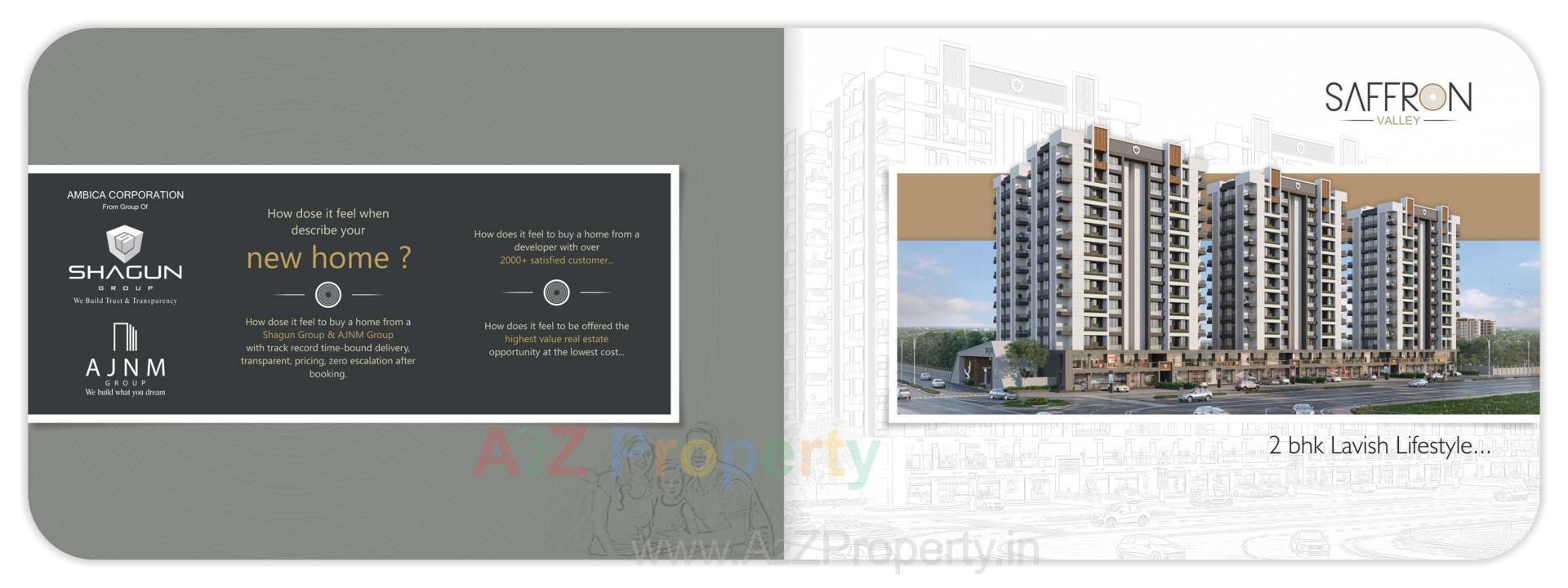  of real estate project Saffron Valley located at Puna, Surat, Gujarat