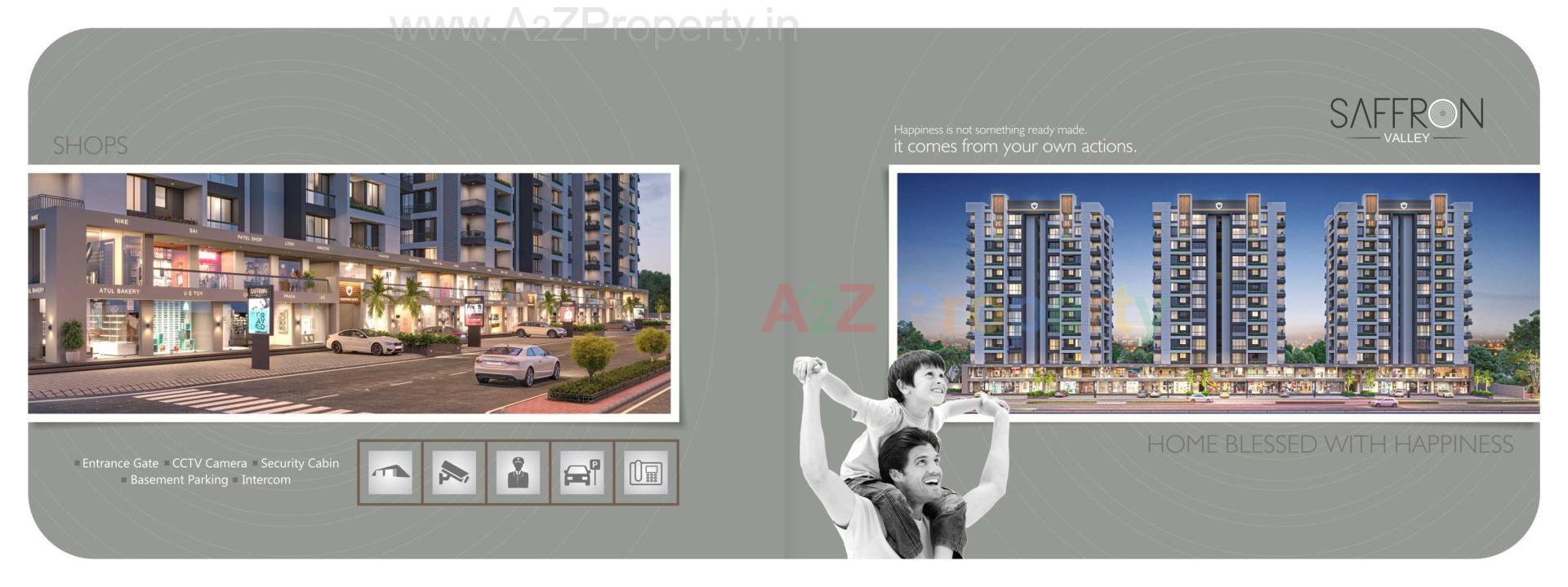  of real estate project Saffron Valley located at Puna, Surat, Gujarat