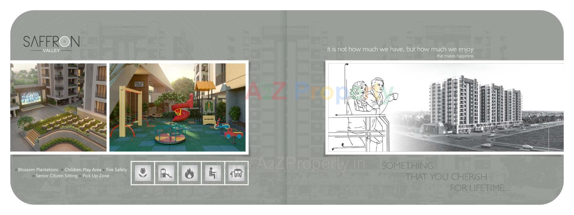  of real estate project Saffron Valley located at Puna, Surat, Gujarat