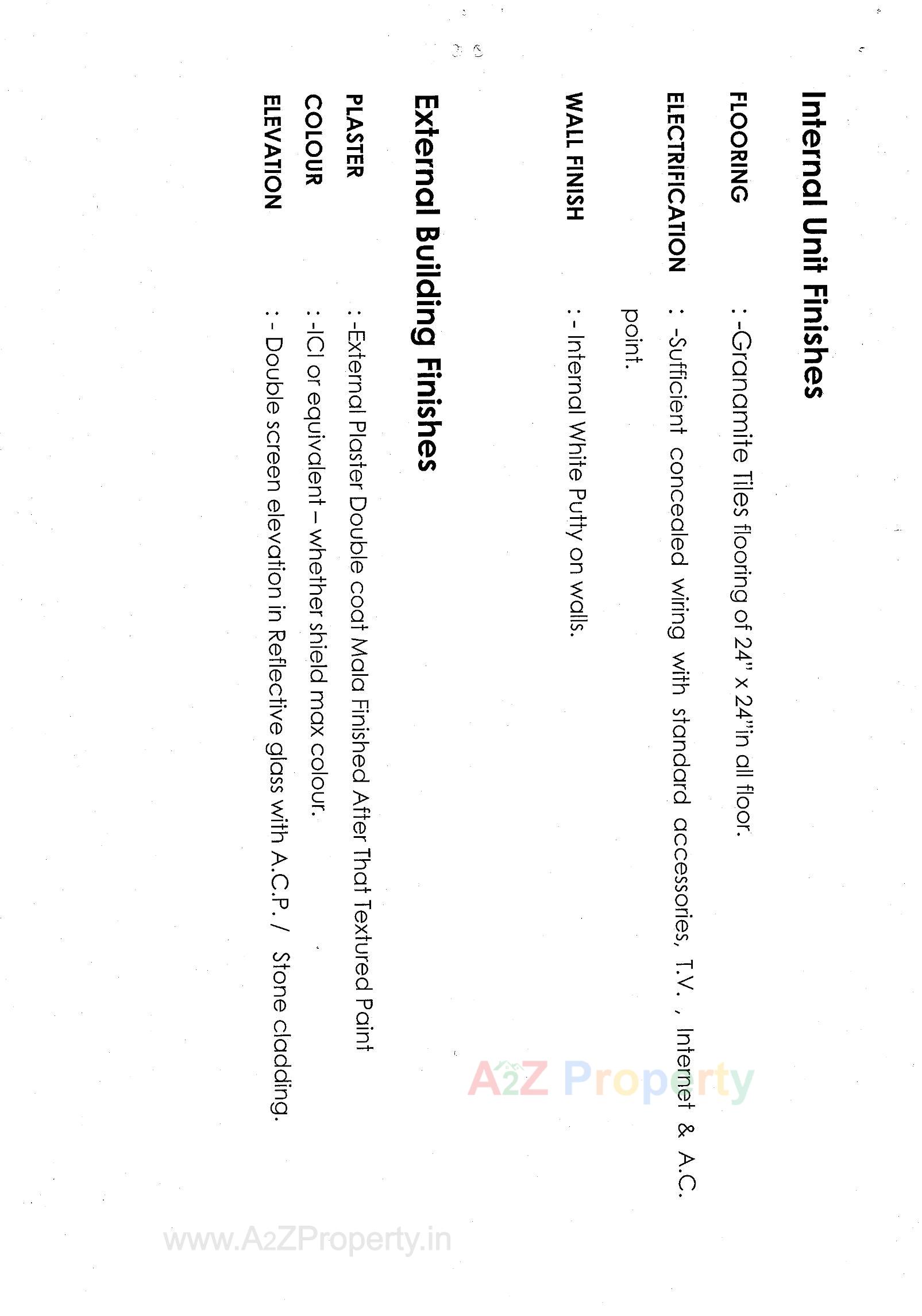  of real estate project Sahaj Icon located at Adajan, Surat, Gujarat