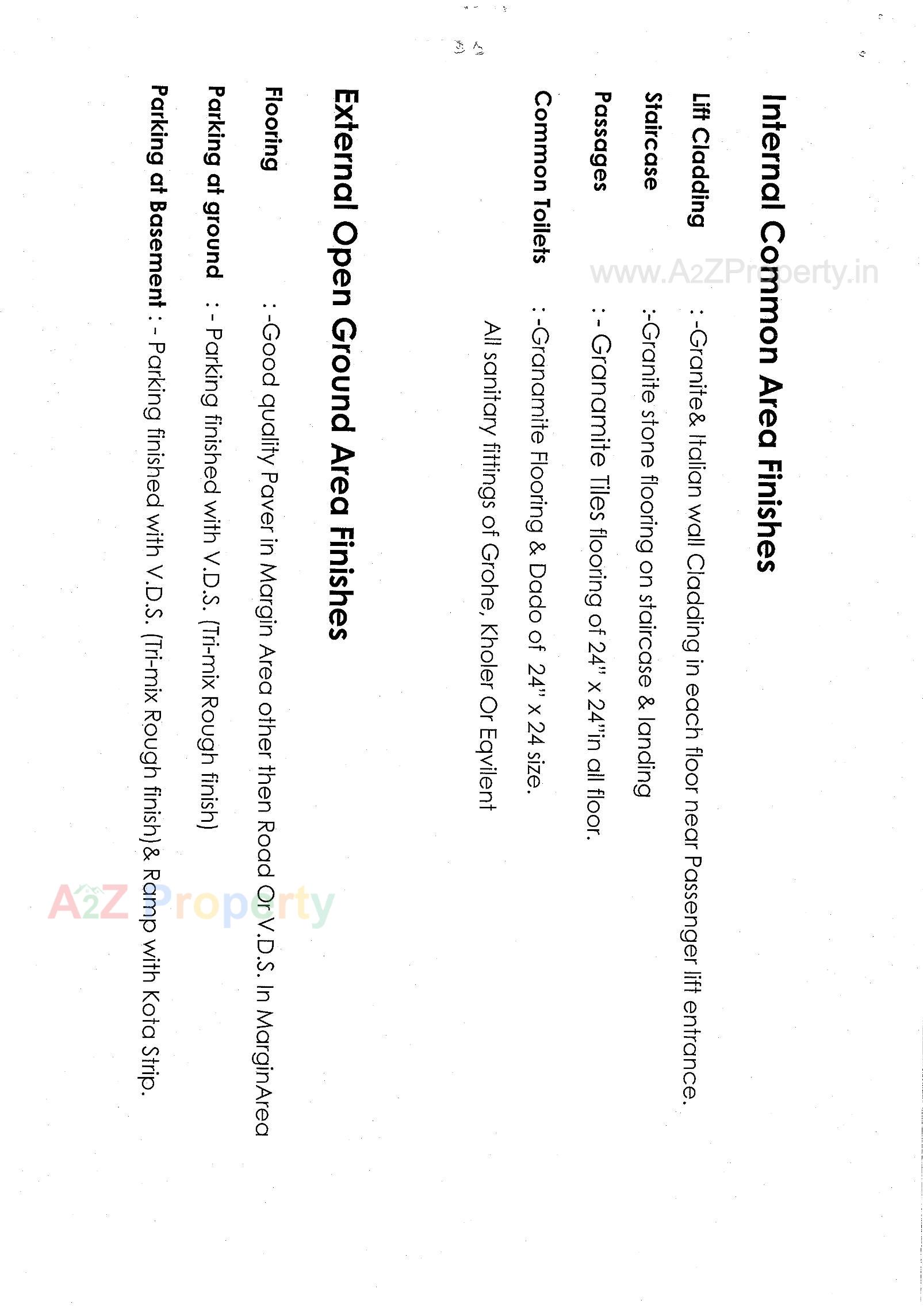  of real estate project Sahaj Icon located at Adajan, Surat, Gujarat