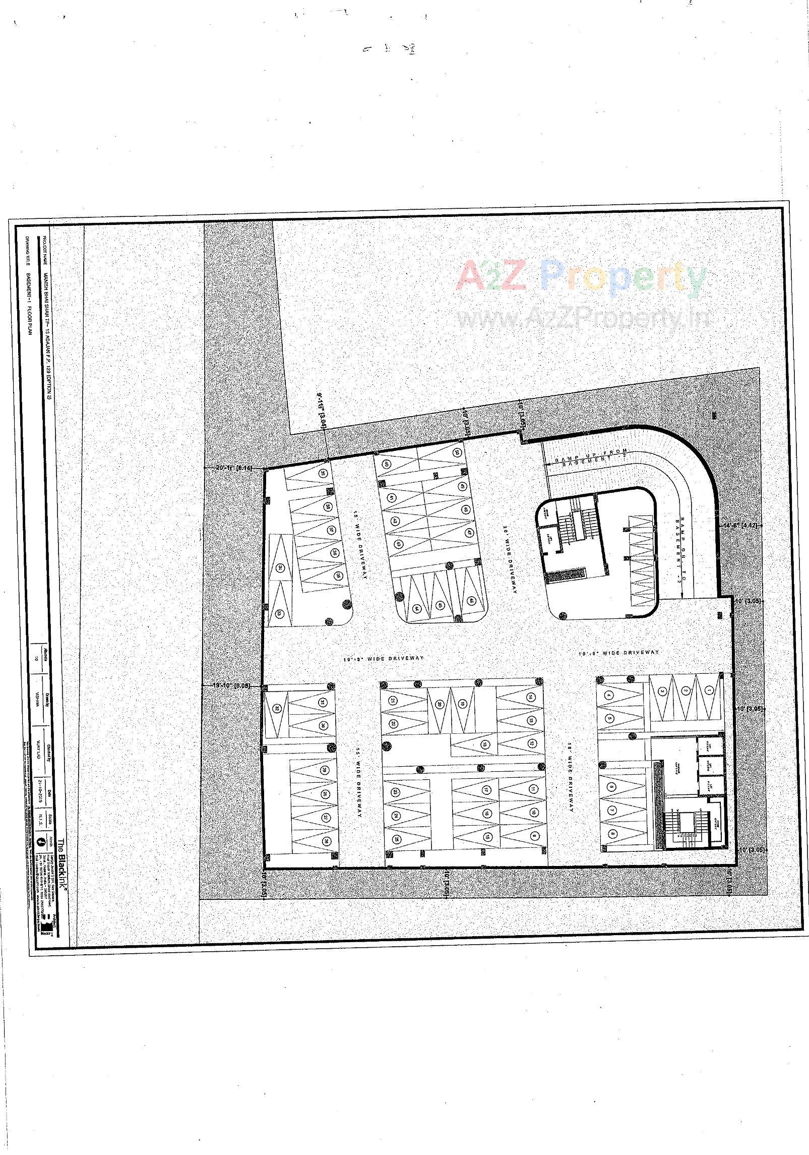 Layout of real estate project Sahaj Icon located at Adajan, Surat, Gujarat