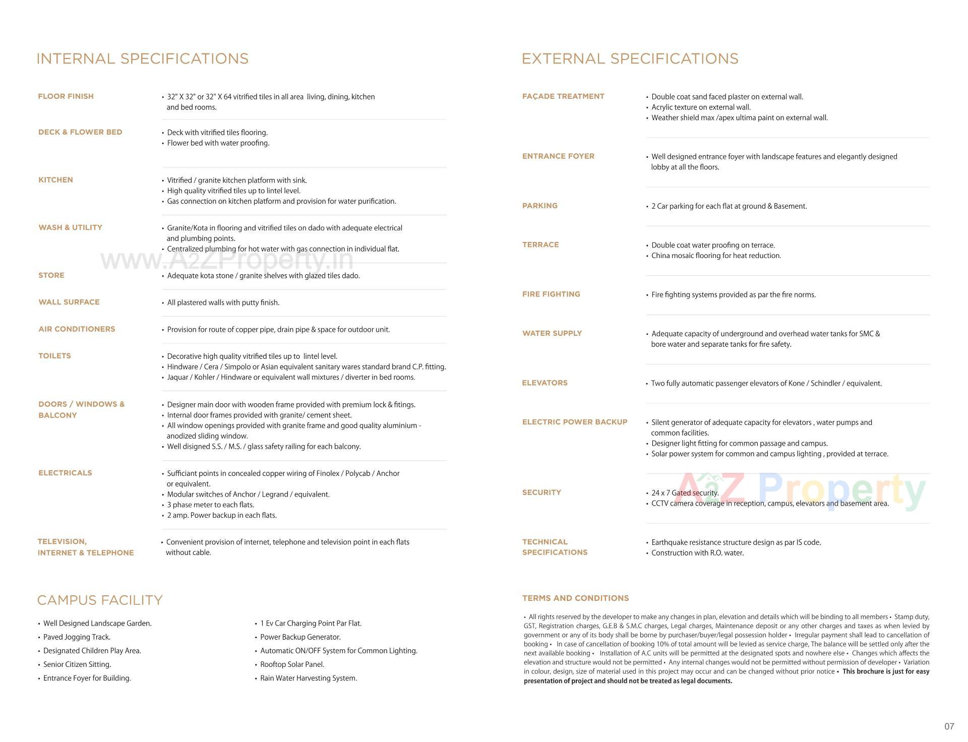  of real estate project Sahaj Panoramic located at Pal, Surat, Gujarat