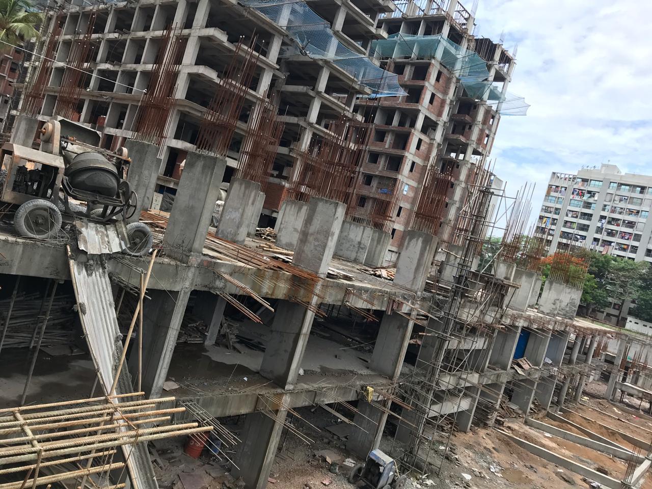 201851_const of real estate project Sahajanand Viha located at Varachha, Surat, Gujarat