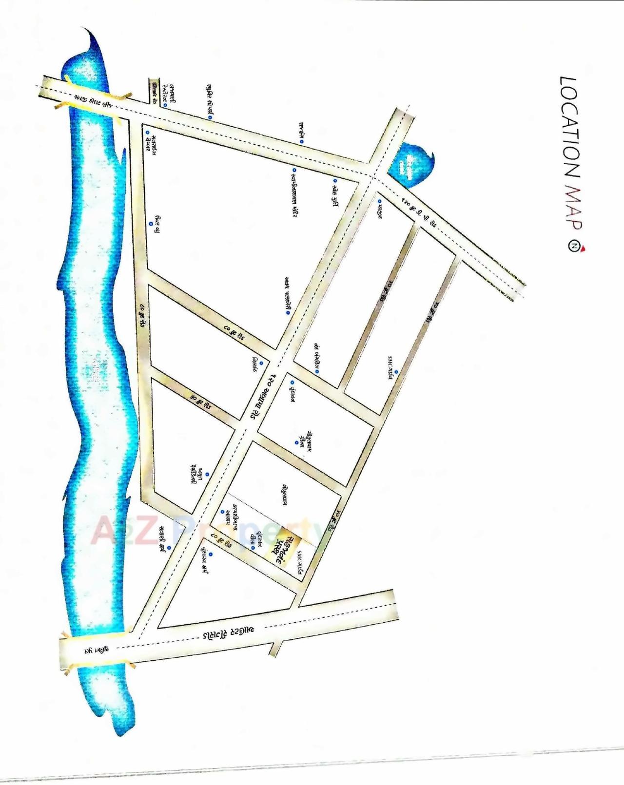  of real estate project Sahjanand Prasth   By Sidhdheshwar Corporation located at Varachha, Surat, Gujarat