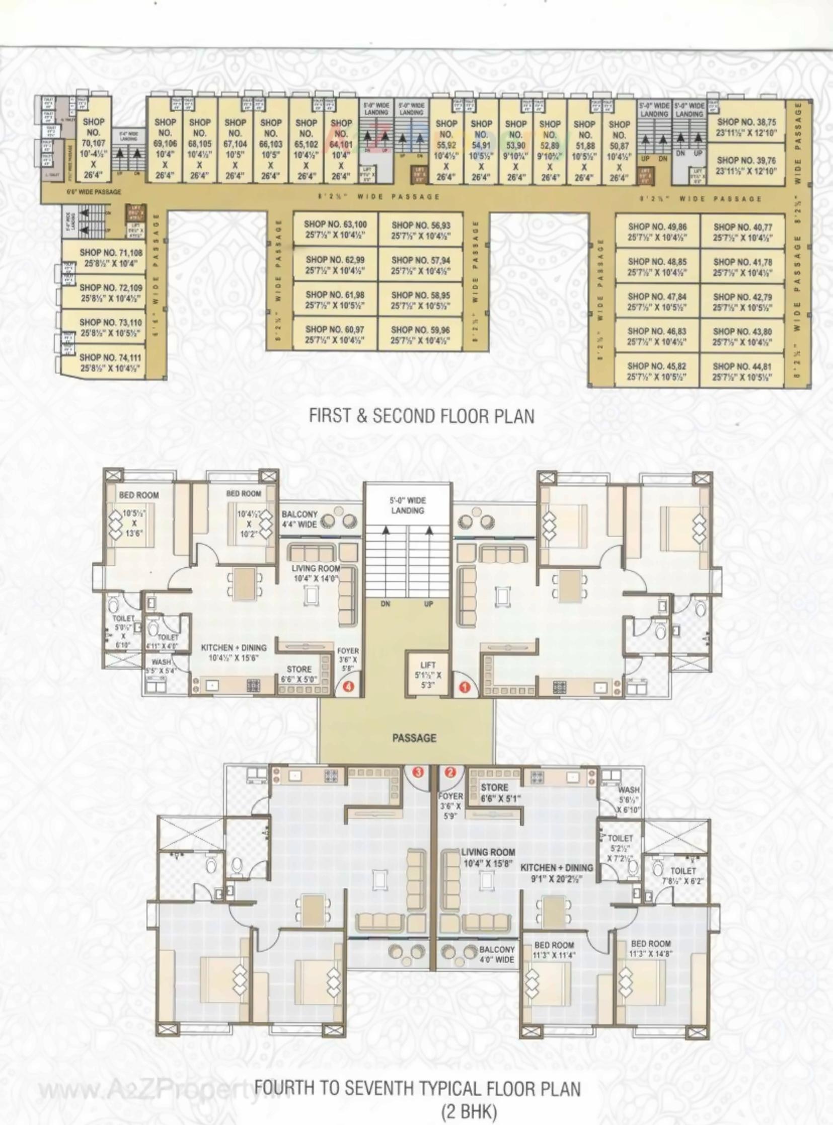 Layout of real estate project Sai Enclave located at Surat, Surat, Gujarat