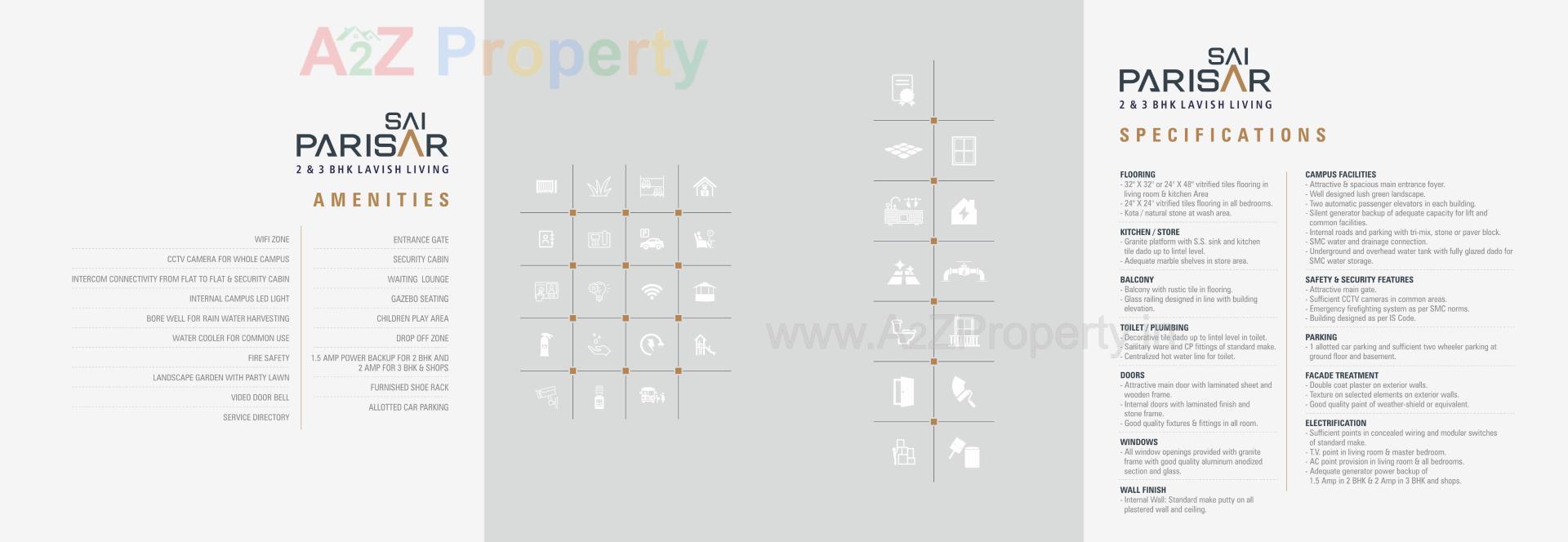  of real estate project Sai Parisar located at Palanpor, Surat, Gujarat