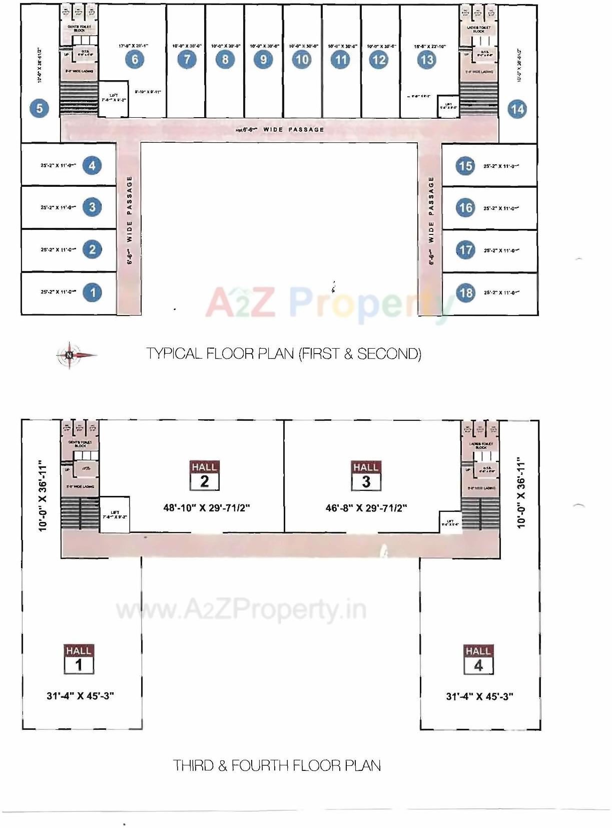 Layout of real estate project Sai Platina located at Surat, Surat, Gujarat