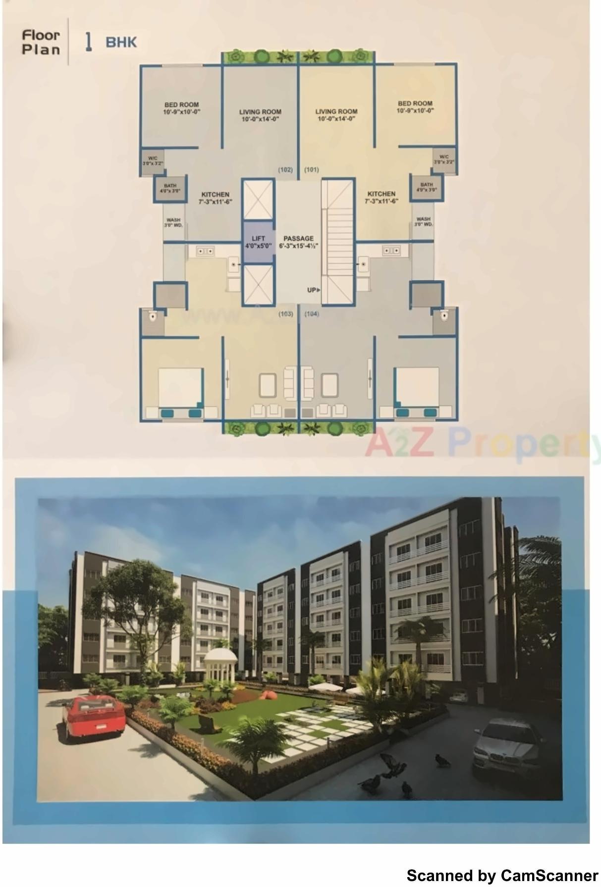 Layout of real estate project Sai Residency located at Vav, Surat, Gujarat