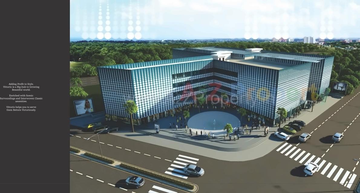 3D Elevation of real estate project Sai Vittorio located at Althan-south, Surat, Gujarat