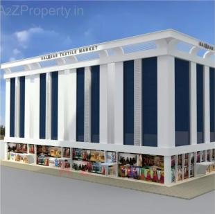 Elevation of real estate project Salasar Textile Market located at Parvat, Surat, Gujarat