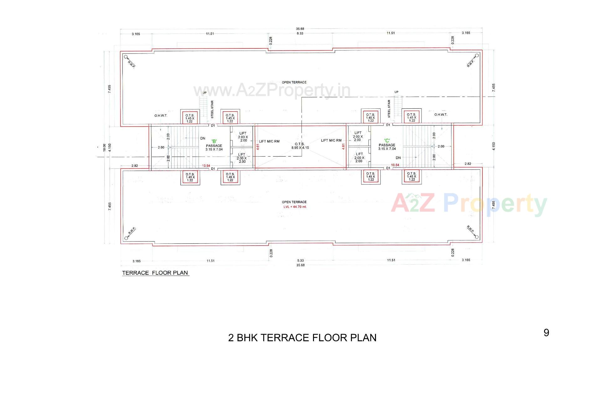 Layout of real estate project Sampriti Homes located at Vadod, Surat, Gujarat