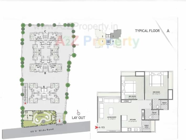 Samrat Skyline 2 BHK Flats at Dabholi, Surat